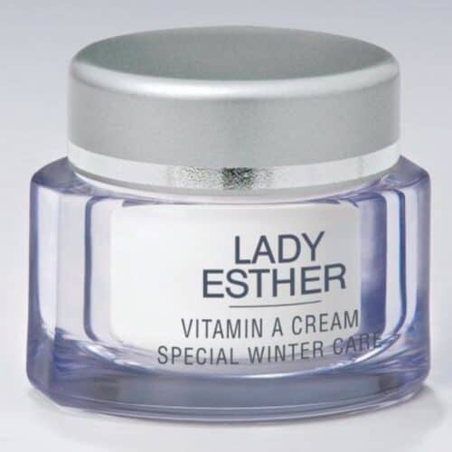 De lady Esther winter- en koude beschermende crème is de vitamine A wintercrème speciaal ontworpen voor het natte en koude seizoen.